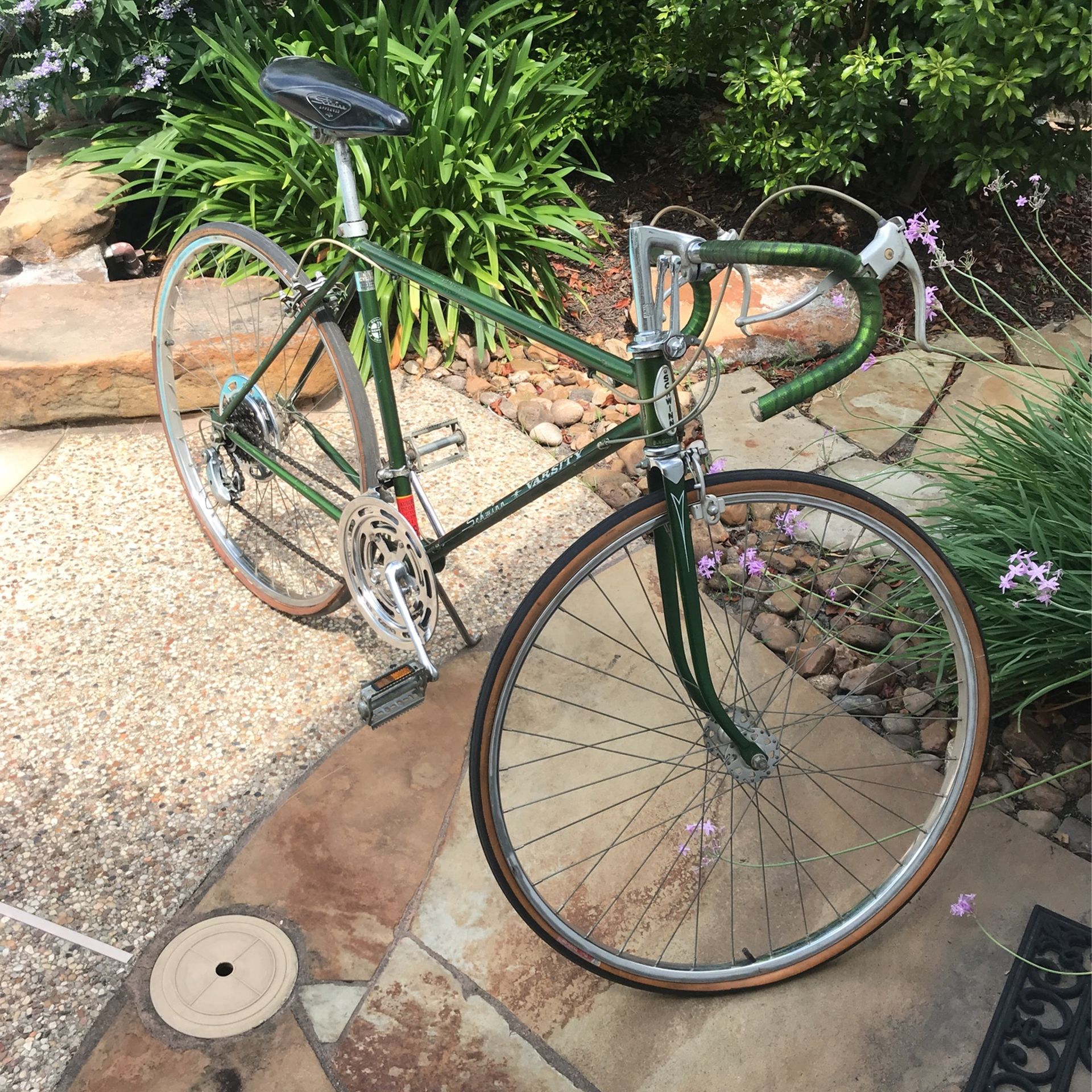 Schwinn Varsity Vintage All Original 10 Speed Bicycle