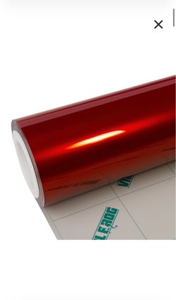 Glossy Metallic Vampire Red Vinyl Wrap