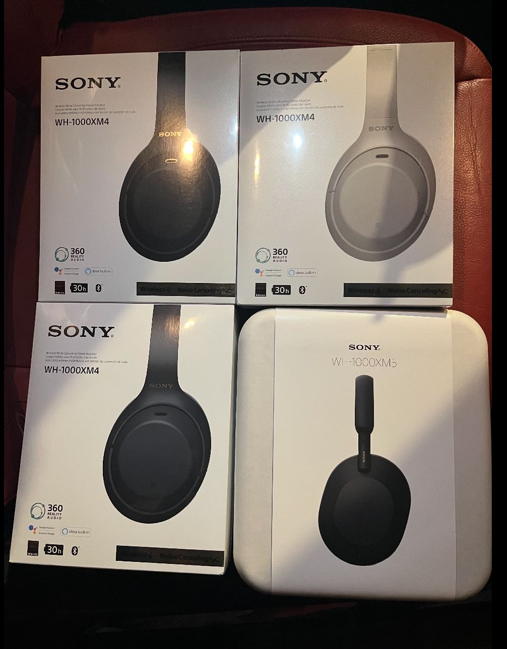 NEW SONY HEADPHONES