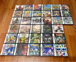 Nintendo DS Games Lot