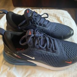 Nike Air Max 270 Midnight Navy Bright Crimson 
