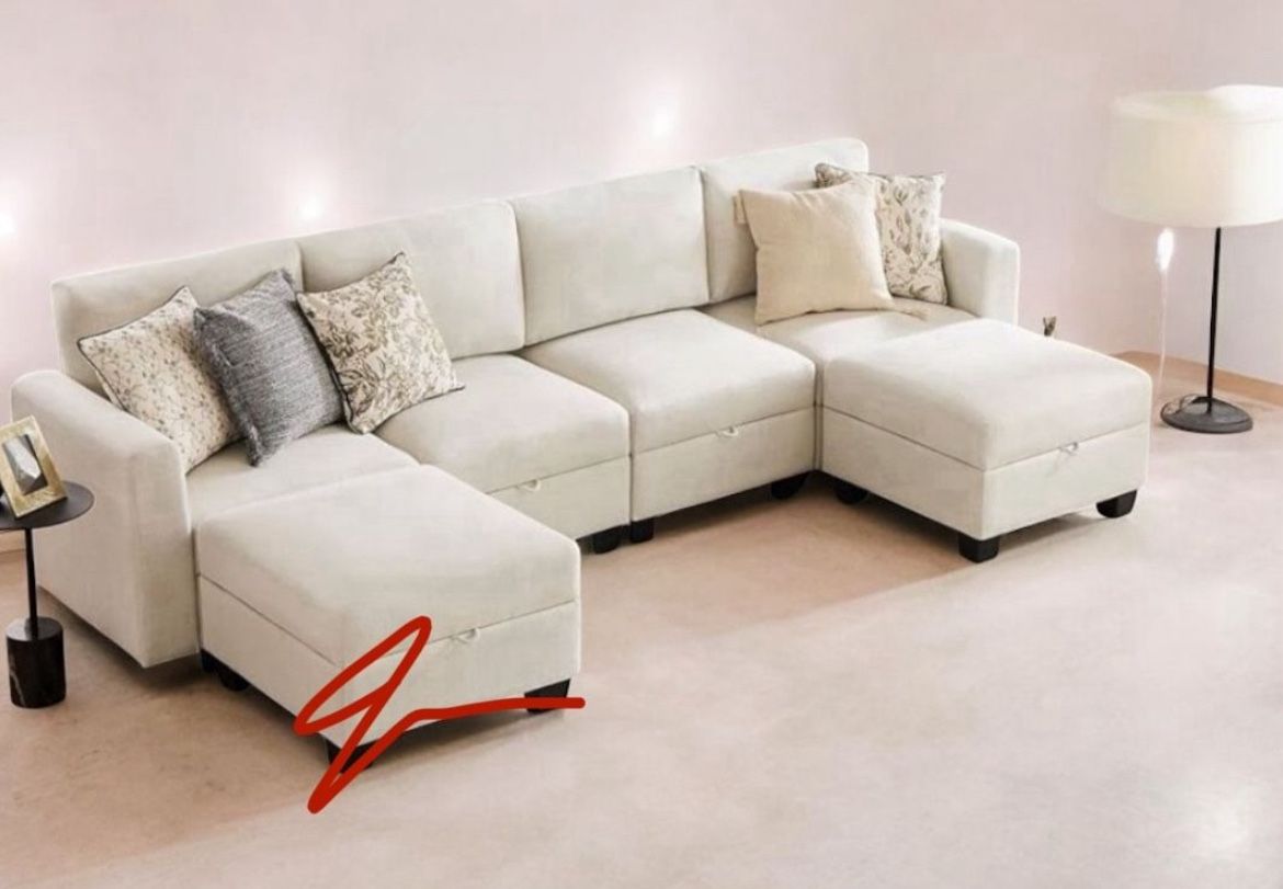 New! Super Comfy Modular Sofa Sectional !!