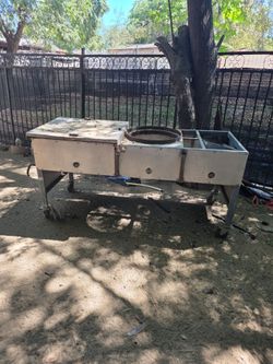Plancha de tacos. Tacos Cart