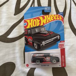 Hotwheels Mooneyes Ford F-100 Red Edition 
