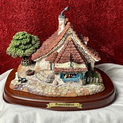 Vintage 1998 WDCC Disney Enchanted Places PINOCCHIO Gepetto’s Toy Shop Figurine