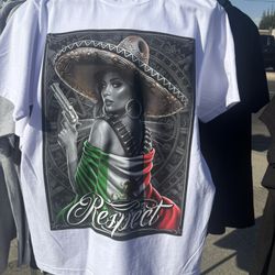 White Respect T Shirt