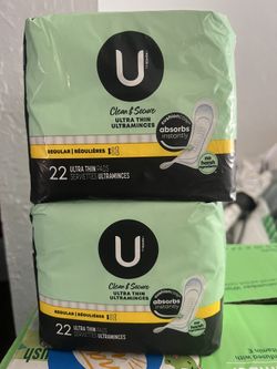 U by Kotex 22 Ultra Thin Pads $4  Each
