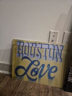 Custom Houston Acrylic Pictures