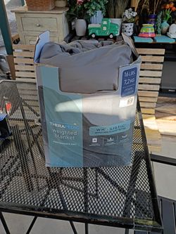 Therapedic 16lb Weighted Blanket 48"X72"