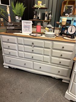 Newly Refinished 11 Drawer Dresser