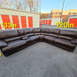 FREE DELIVERY Electric Power Recliner Couch Sofa Sectional 6 PC