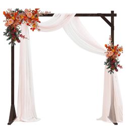 Wedding Arch And White Fabric Included 