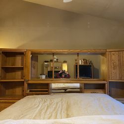 King Size Wall Unit 