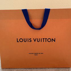 Louis Vuitton Paper Bag 19x15,5 Inc