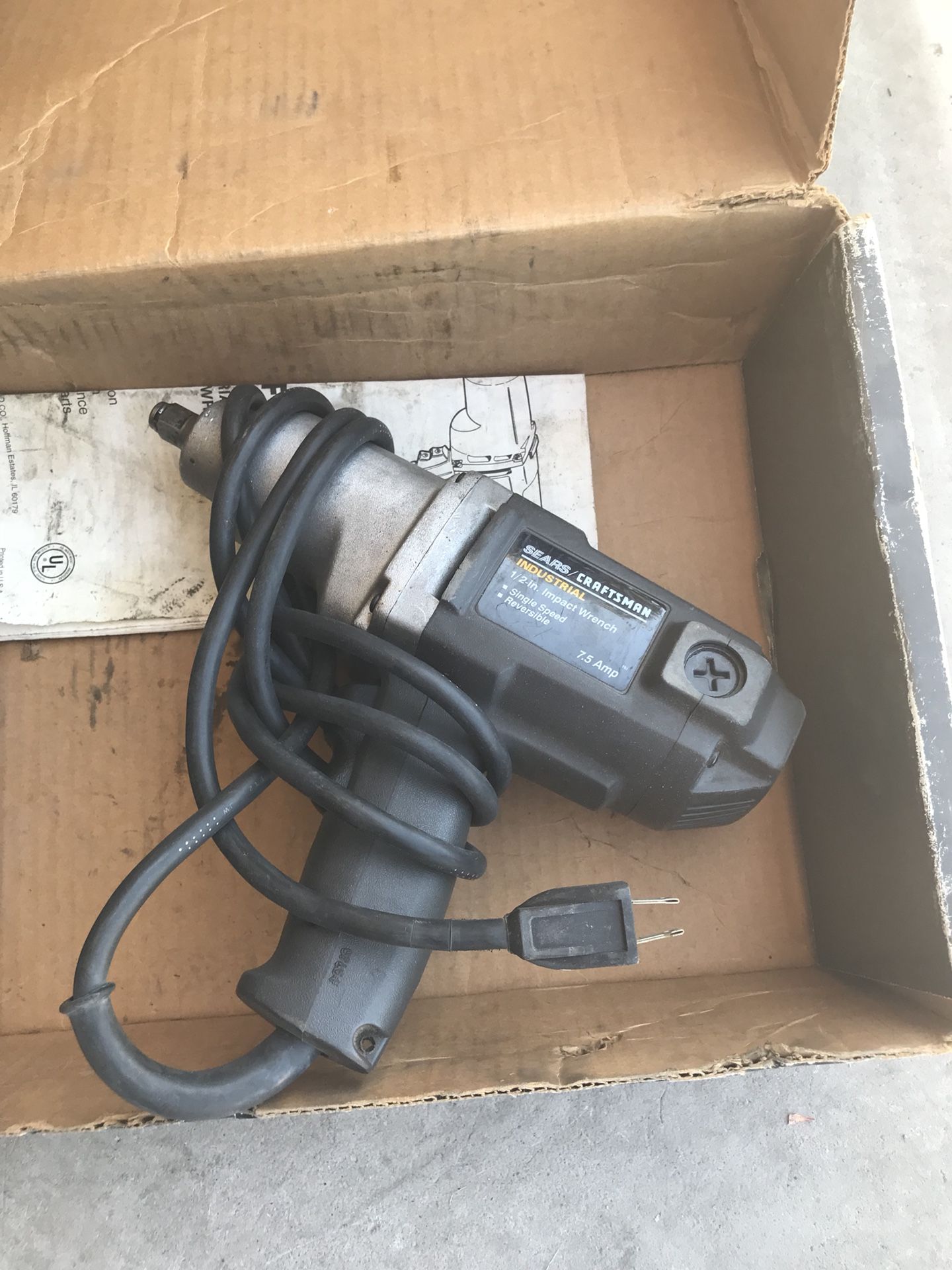 Sears/Craftsman 1/2-in. Impact Wrench $50 OBO