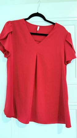 Red Blouse (L size)