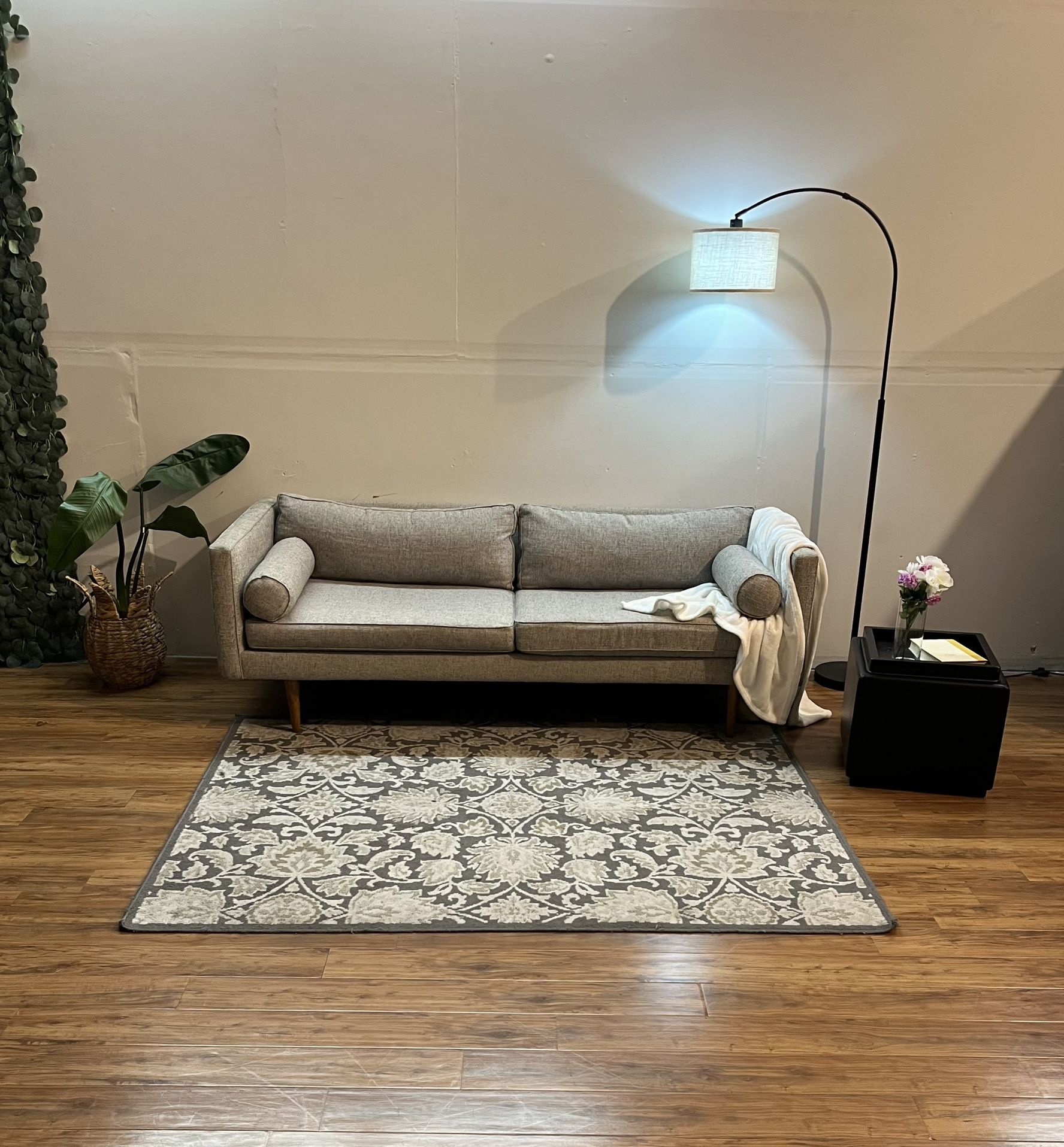 West Elm Monroe Sofa in Pearl Gray