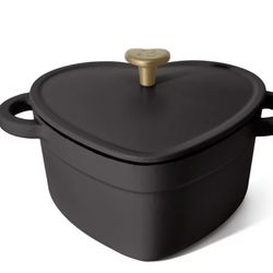 Heart Shaped Cast Iron Pot