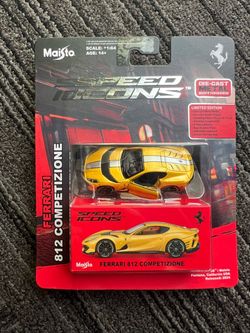 Miasto Speed Icons Yellow Ferrari 812 Competizione – Brand New | Limited Edition