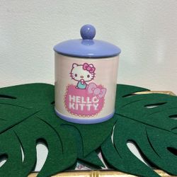 Hello kitty Sanrio cookie Jar Ceramic