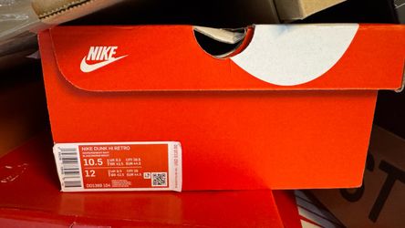 Nike Dunk High Championship Navy - Men's 10.5 - New in Box