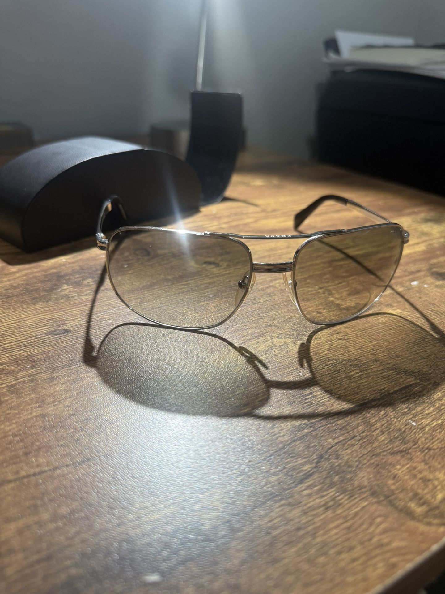 PRADA Men’s Sunglasses SPR60M 1BC3M1 NEW