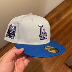 Dodgers Hat NewEra Size 7 3/8