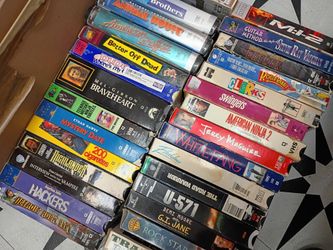 VHS Lot $1 each