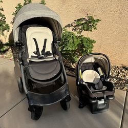 Awesome Like New Graco Stroller, Carseat, and base. $120