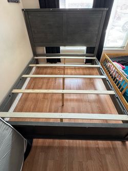 Cali king bed frame