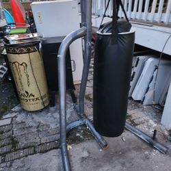Punching Bag and Stand