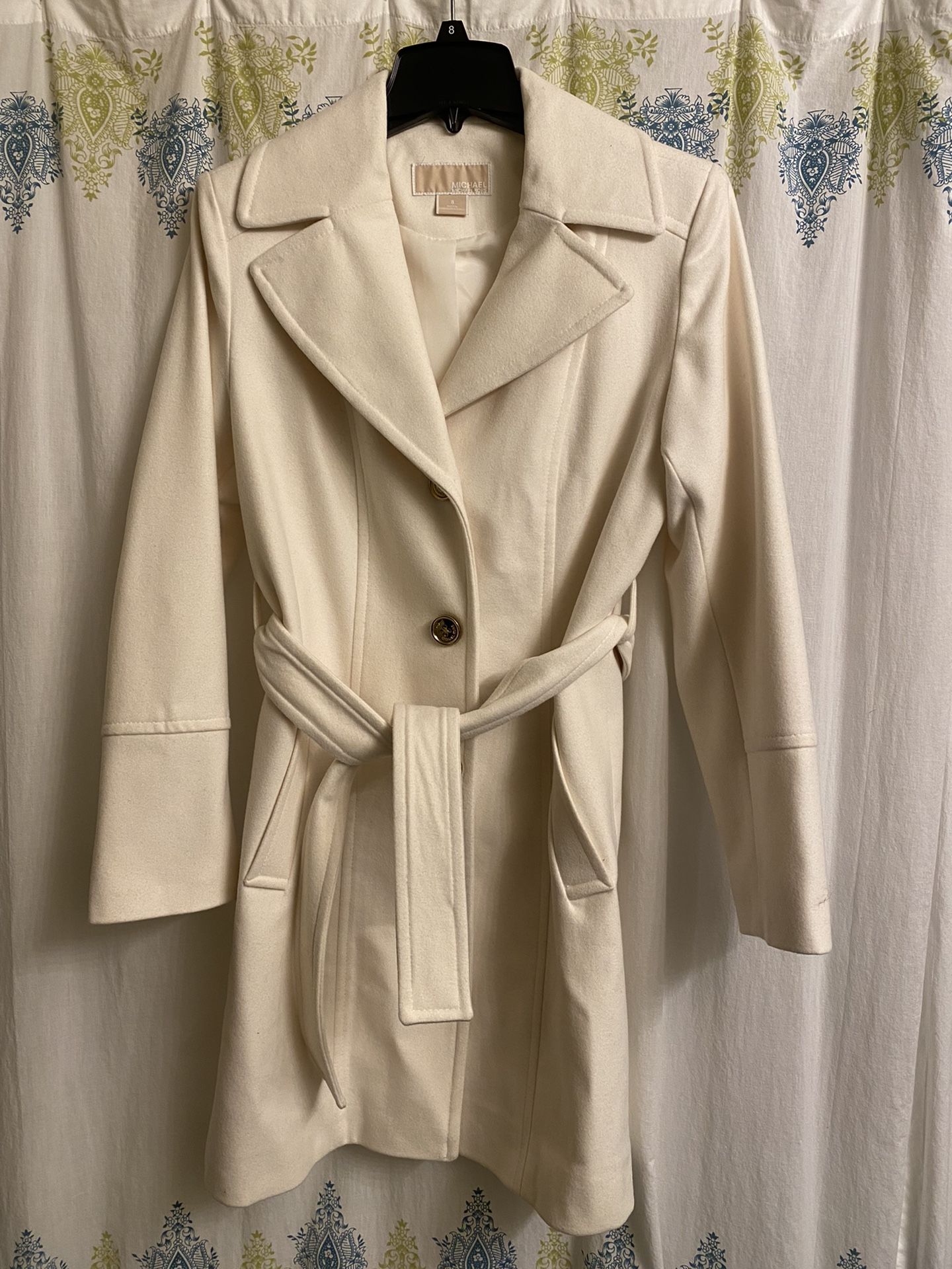 Michael Kors Off-White Coat, sz 8, NEW