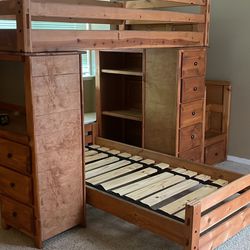 Twin Bunk Bed With Stairs …Make An Offer!!