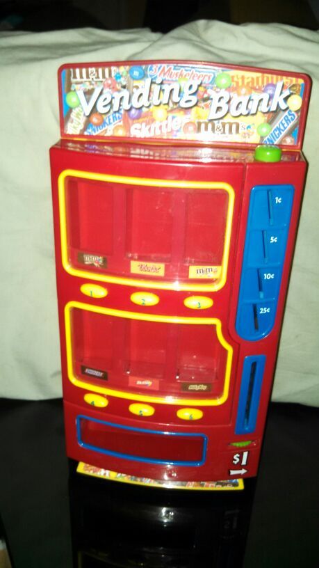 mini m&m vending bank