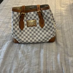 Pre Owned Louis Vuitton Damier AZur Hempstead 