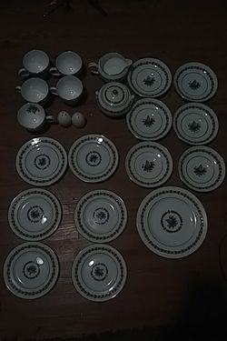 24 peice Wedgewood Bone China Appledore