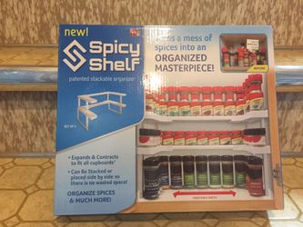 Spicy Shelf Patented Stackable Organizer