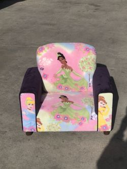 Disney princess girls couch