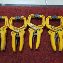 2" Quick Grip Clamp Lot