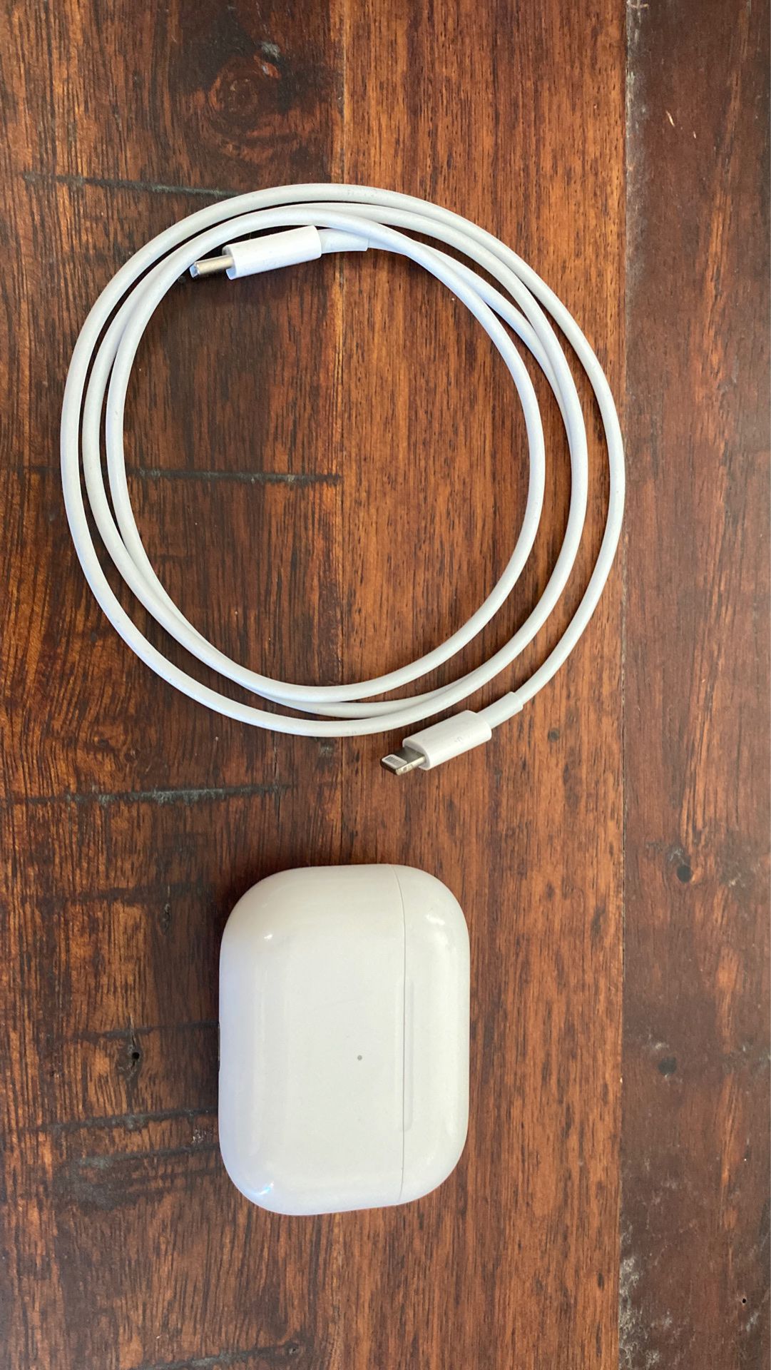 APPLE AIRPOD PROS: BARELY USED/ SANITIZED AND READY FOR USE/