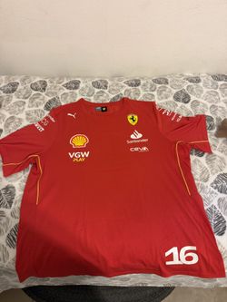 Scuderia Ferrari F1 Charles Leclerc Tee 2024 XXL