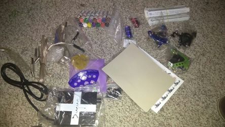 2 machine tattooing set