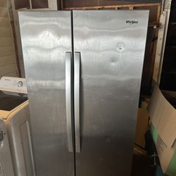 25.1 Cu. Ft. Whirlpool French Door Refrigerator W/out Water Dispenser 