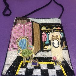 Beautiful Beaded Art Deco Bag