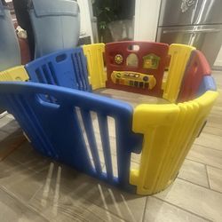 Plastic Colorful Kids Playpen