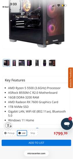 Gaming pc