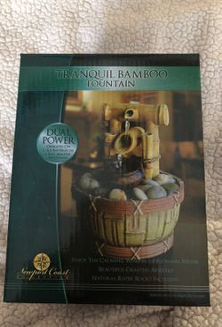 Tranquil Bamboo Fountain