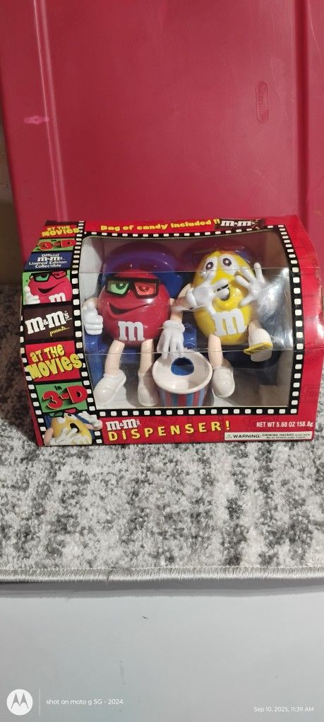M&Ms At The Movies Candy Dispenser