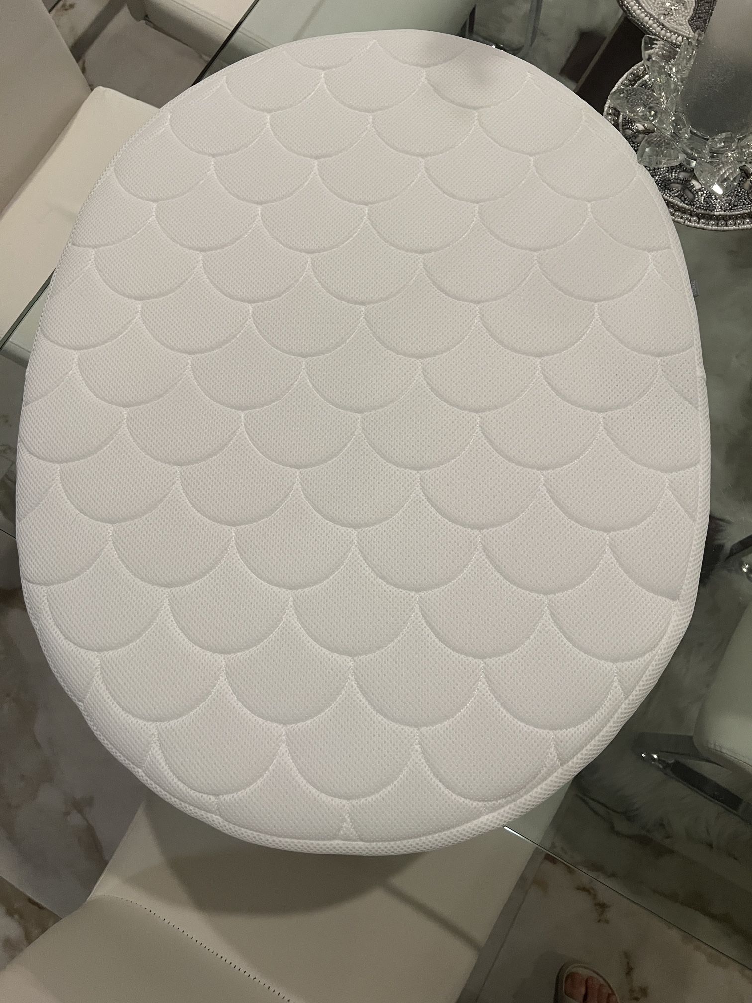 Stokke Sleepi Mini Mattress White - Breathable 3D Mesh Baby Crib Mattress