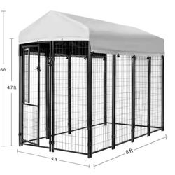 4X8-6 Dog Kennel